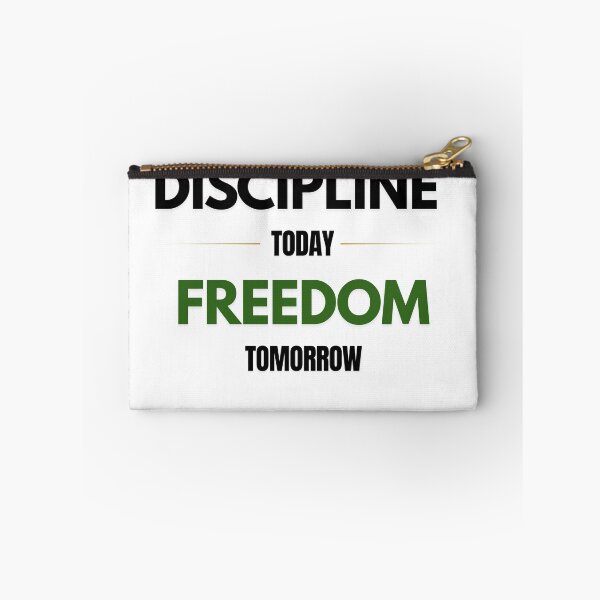 Item preview, Discipline Today, Freedom Tomorrow | Motivational Quote T-Shirt | Success Mindset Apparel designed and sold by KBizofficial.