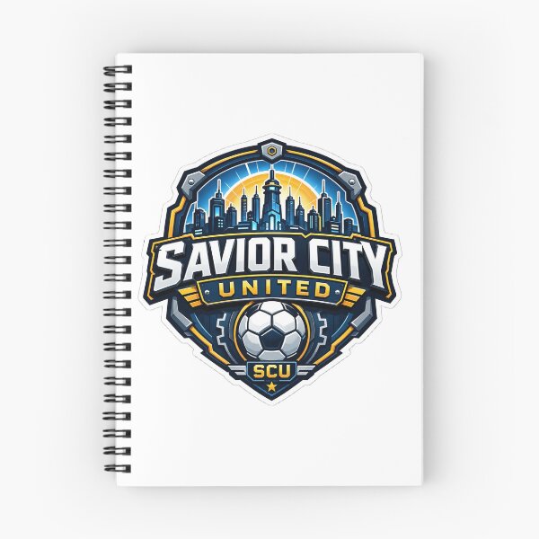 Item preview, Savior City United Futuristic Robot Soccer Club Crest designed and sold by Savior City Artifacts.
