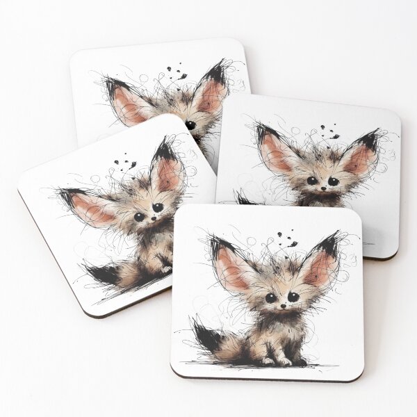 Item preview, Cute Fennec Fox designed and sold by AnyGil.