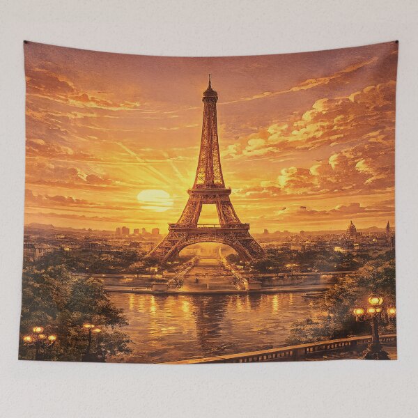 Item preview, Eiffel Tower | Icon of Paris | Vintage Travel Poster designed and sold by GnuArt.