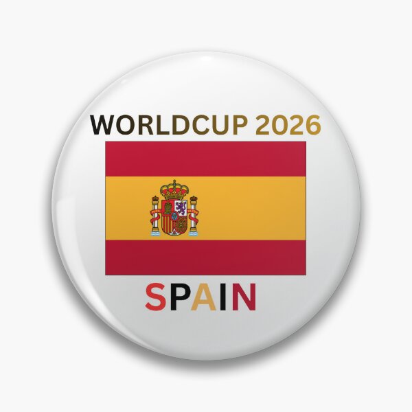 Item preview, World Cup 2026 Spain Pin designed and sold by CoyaMakes.