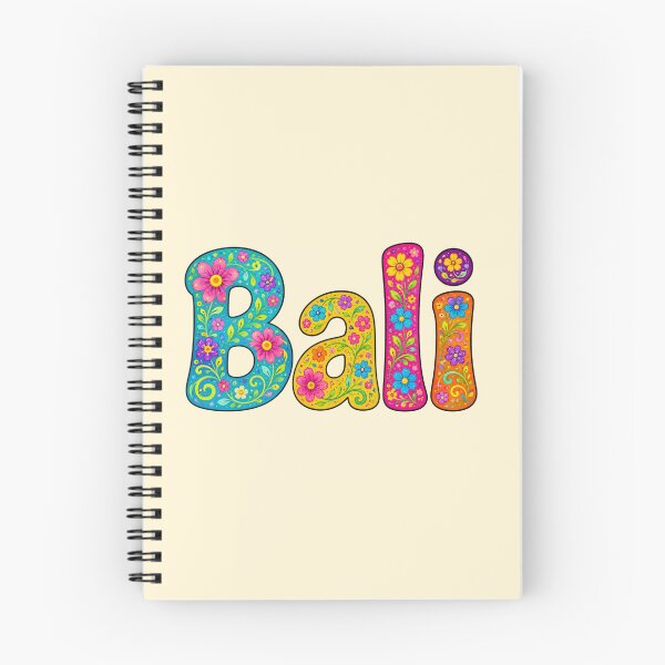Item preview, Bali - Bright Floral Folk Art designed and sold by Myra365Art.