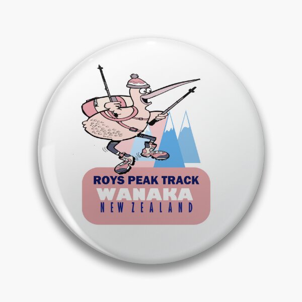 Item preview, Roys Peak Track Kiwi Bird Hiker designed and sold by Al Benge - NZ & Australian Art.