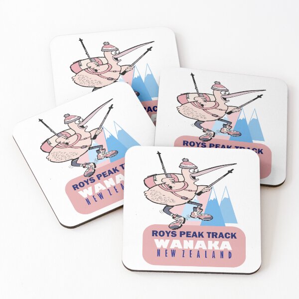 Item preview, Roys Peak Track Kiwi Bird Hiker designed and sold by Al Benge - NZ & Australian Art.