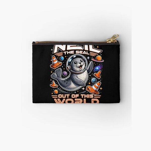 Item preview, Neil the Seal Astronaut Space Funny Meme Out of This World T-Shirt designed and sold by Uglyandcute.