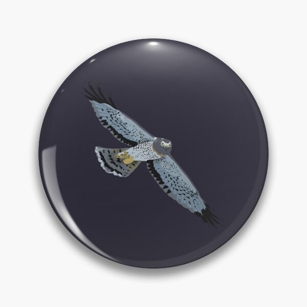 Item preview, Grey Ghost/ Northern Harrier Hawk designed and sold by BDBirds.