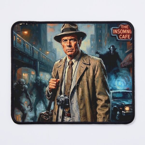 Item preview, Night Stalker Retro Horror Mystery Tribute Art Poster designed and sold by Art's Diner.