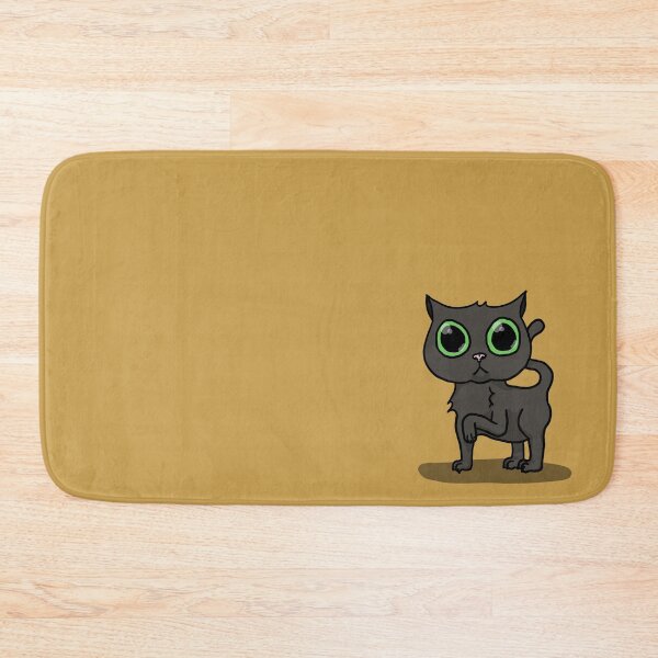 Item preview, Little Green-Eyed Black Kitty designed and sold by Clipboard Creations.