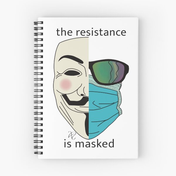 Item preview, the resistance is masked (color) designed and sold by Xzanderaven.