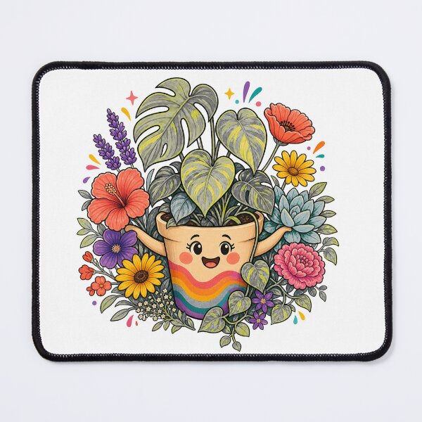 Item preview, Joyful Botanical Plant designed and sold by Tatsed.