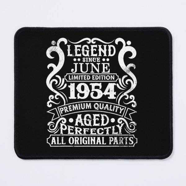 Item preview, Aged To Perfection 1954 Vintage Birthday Limited Edition Retro Gift designed and sold by OliviaHayesArt.