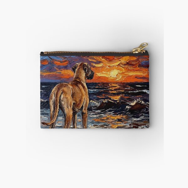 Item preview, Beach Night - Fawn Great Dane designed and sold by AjaTrier.