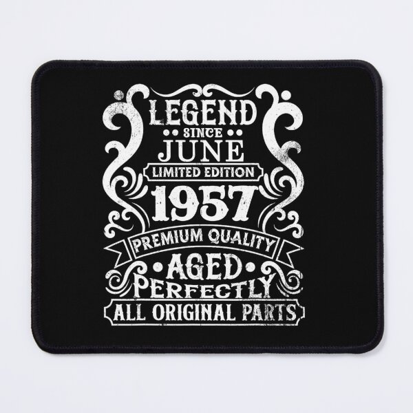 Item preview, Aged To Perfection 1957 Vintage Birthday Limited Edition Retro Gift designed and sold by OliviaHayesArt.