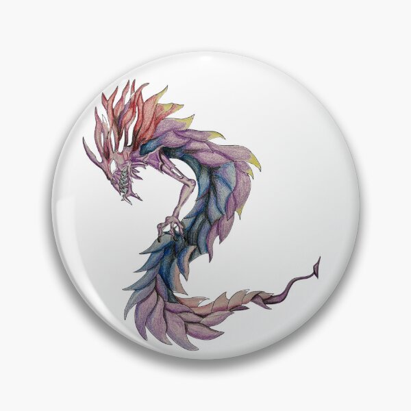Item preview, Serpent Dragon Fantasy Creature Art designed and sold by jam-66.
