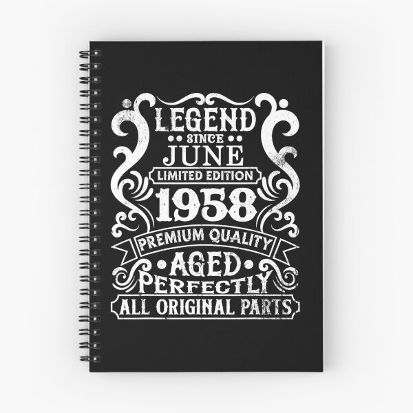 Item preview, Aged To Perfection 1958 Vintage Birthday Limited Edition Retro Gift designed and sold by OliviaHayesArt.