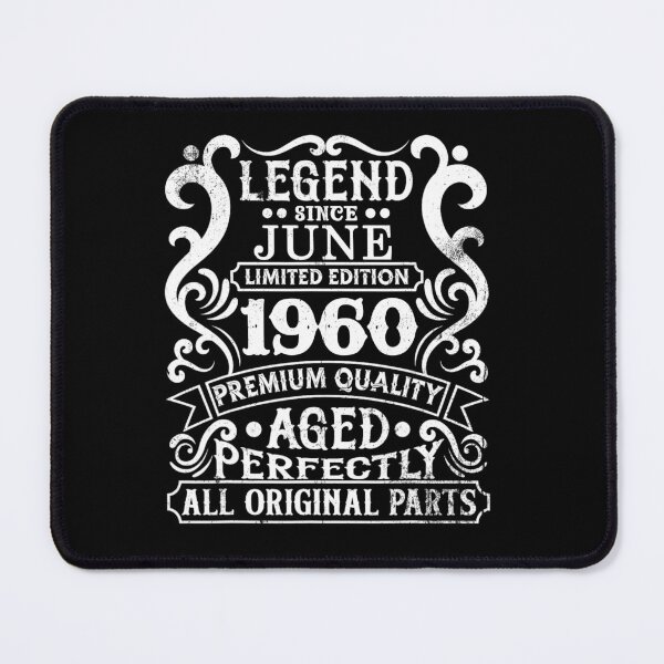 Item preview, Aged To Perfection 1960 Vintage Birthday Limited Edition Retro Gift designed and sold by OliviaHayesArt.