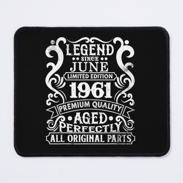 Item preview, Aged To Perfection 1961 Vintage Birthday Limited Edition Retro Gift designed and sold by OliviaHayesArt.