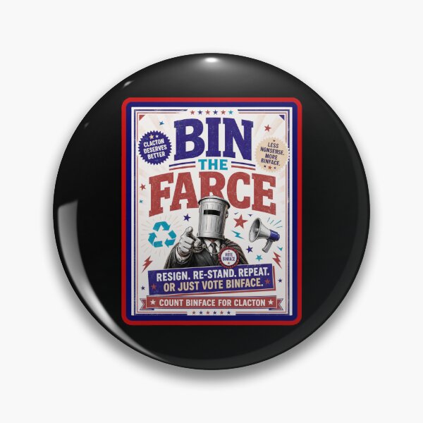 Item preview, Vote Count Binface For Prime Minister   designed and sold by WoodburyLake.