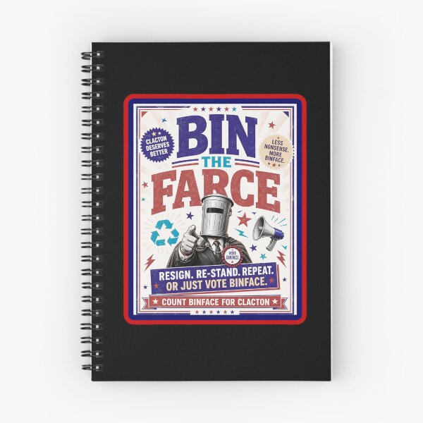 Item preview, Vote Count Binface For Prime Minister   designed and sold by WoodburyLake.