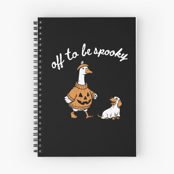 Item preview, Cute  of  Off To Be Spooky Goose Holding Coffee Pumpkin Bucket Funny Halloween designed and sold by BornBorn.