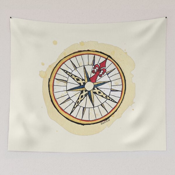 Item preview, The Captain's Compass designed and sold by JanGrackle.