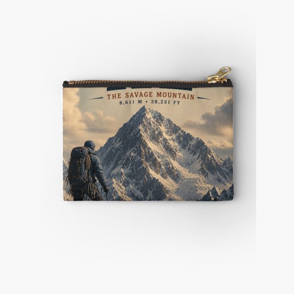 Item preview, K2: The Most Dangerous Mountain in the World - Posters, Prints, Canvas, Clothing designed and sold by projectbadass.