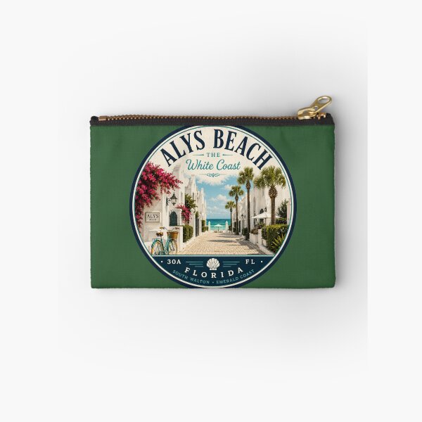 Item preview, Alys Beach Badge | The White Coast Retro Florida 30A Emblem designed and sold by piketo.