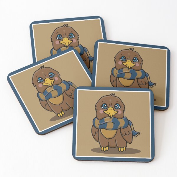 Item preview, Eagle Blue and Bronze Scarf Square designed and sold by colormemaroon.