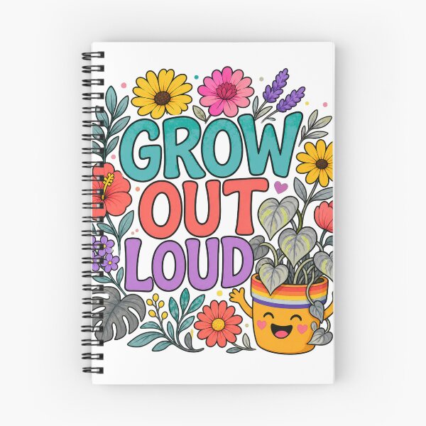 Item preview, Grow Out Loud Flowers designed and sold by Tatsed.