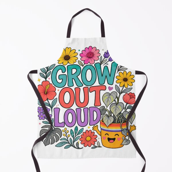 Item preview, Grow Out Loud Flowers designed and sold by Tatsed.