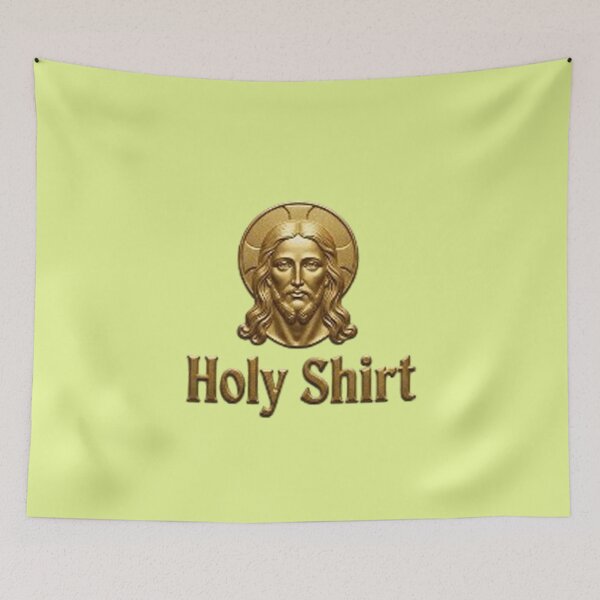 Item preview, JESUS GOLD Face T SHIRT For sale designed and sold by Digital Humour ⭐️⭐️⭐️.