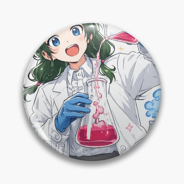 Item preview, mao mao Cheerful Anime Science Lab Illustration designed and sold by InspireArtI.