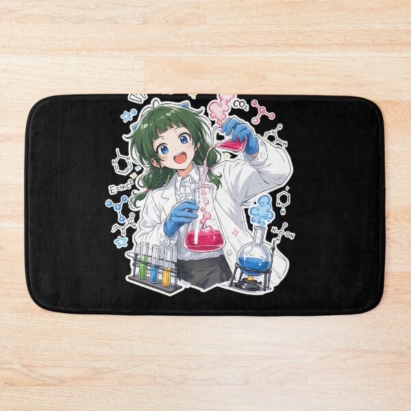 Item preview, mao mao Cheerful Anime Science Lab Illustration designed and sold by InspireArtI.
