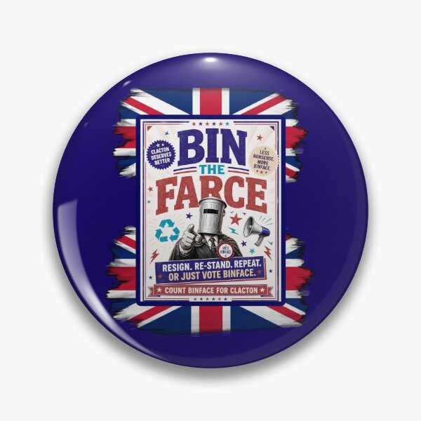 Item preview, Vote Count Binface For Prime Minister   designed and sold by WoodburyLake.