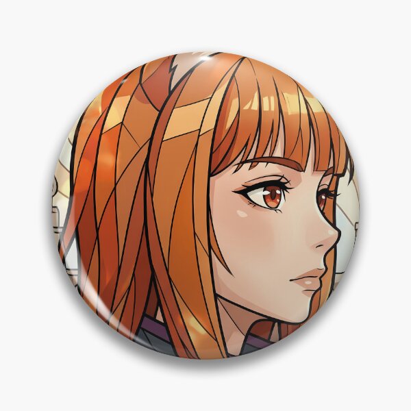 Item preview, Holo Spice and Wolf Foxlike Traveler Stained Glass designed and sold by mildaclairmo.