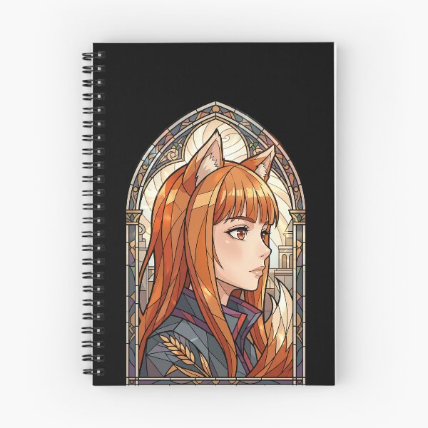 Artikelvorschau, Holo Spice and Wolf Foxlike Traveler Buntglas entworfen und verkauft von mildaclairmo.