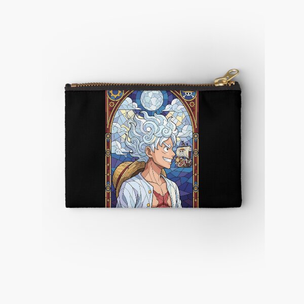 Item preview, Monkey D Luffy One Piece Gear 5 Straw Hat Stained Glass Adventure designed and sold by mildaclairmo.
