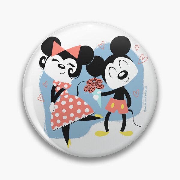 Artikelvorschau, Mickey und Minnie entworfen und verkauft von Oh Sweet Barnacles.