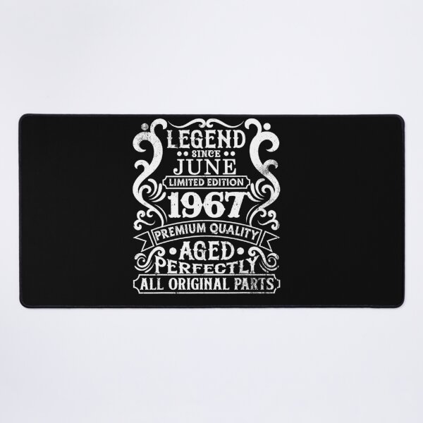 Item preview, Aged To Perfection 1967 Vintage Birthday Limited Edition Retro Gift designed and sold by OliviaHayesArt.