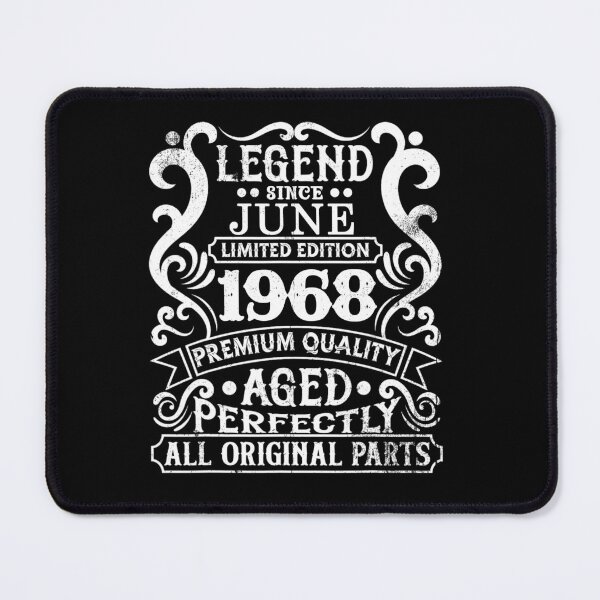 Item preview, Aged To Perfection 1968 Vintage Birthday Limited Edition Retro Gift designed and sold by OliviaHayesArt.
