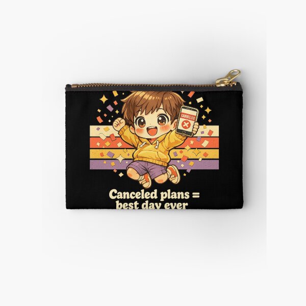 Item preview, Canceled Plans Best Day Ever - Funny Introvert Boy T-Shirt designed and sold by Art JSMY.