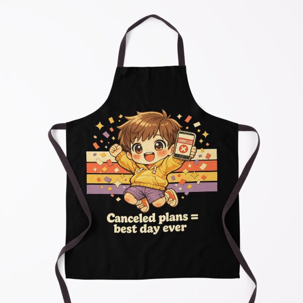 Item preview, Canceled Plans Best Day Ever - Funny Introvert Boy T-Shirt designed and sold by Art JSMY.