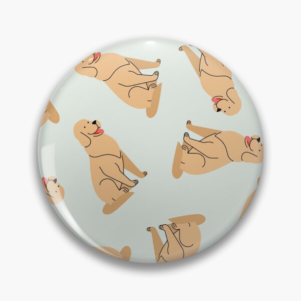 Item preview, Cute Golden Retriever Pattern | Adorable Dog Lover Seamless Repeat | Kawaii Puppy Illustration | Pet Lover Gift designed and sold by RJACreative.