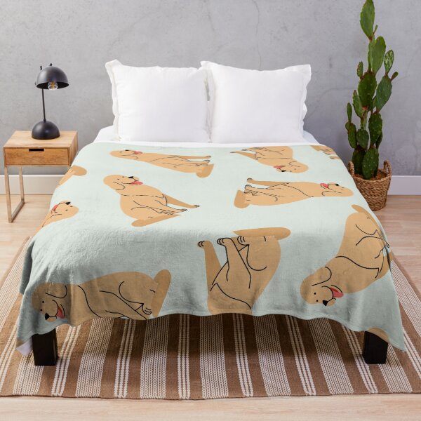 Item preview, Cute Golden Retriever Pattern | Adorable Dog Lover Seamless Repeat | Kawaii Puppy Illustration | Pet Lover Gift designed and sold by RJACreative.