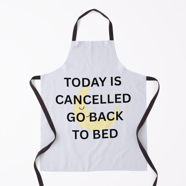 Item preview, Today Is Cancelled Go Back To Bed - Moon T-shirt designed and sold by RteesStudio.