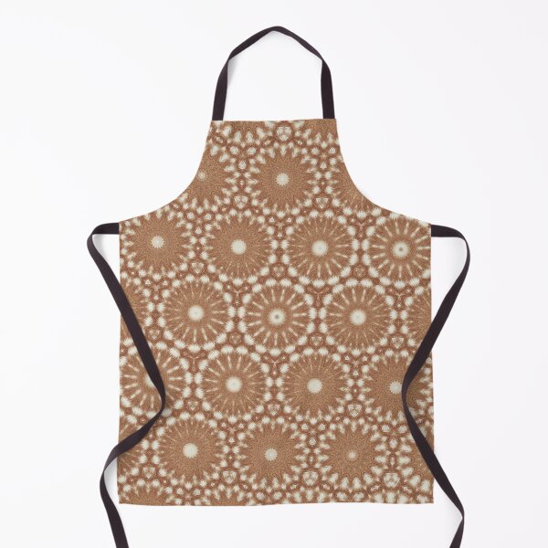Item preview, Boho Mandala Tile Pattern – Warm Neutral Print designed and sold by FawnFeatherCo.