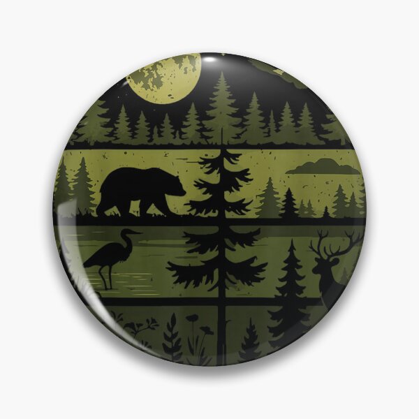 Item preview, Camping Forest Nature Wildlife Outdoor designed and sold by goombi-creative.
