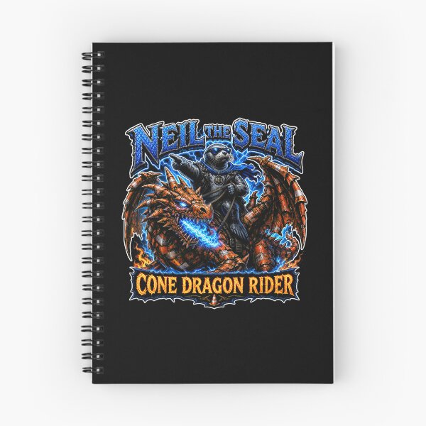 Item preview, Neil the Seal Cone Dragon Rider Epic Fantasy Funny Meme  designed and sold by Uglyandcute.
