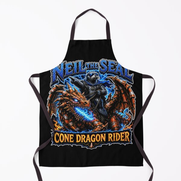 Item preview, Neil the Seal Cone Dragon Rider Epic Fantasy Funny Meme designed and sold by Uglyandcute.