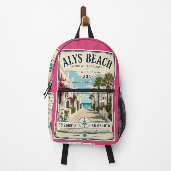 Item preview, Alys Beach Coordinates | Florida 30A Minimal Coastal Travel Design designed and sold by piketo.